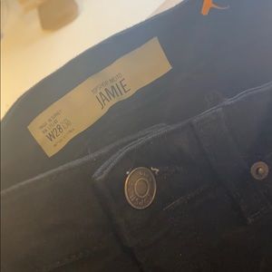 top shop black skinny jeans